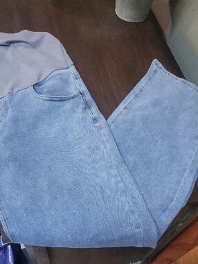 Light Blue Maternity Jeans
